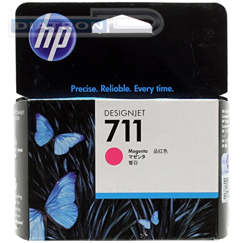 Картридж HP-CZ131A (711) для HP DesignJet T120, T520, 29мл, Magenta