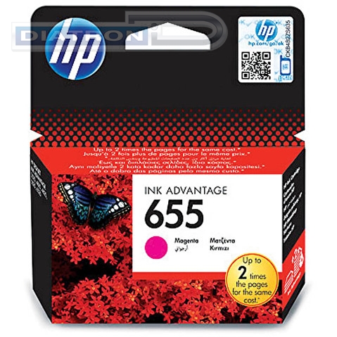Картридж HP-CZ111AE для DJ Ink Advantage 3525/4625/5525, 600стр, Magenta