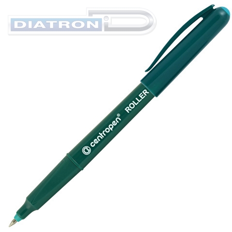Ручка-роллер CENTROPEN 4615, 0.3мм, зеленая