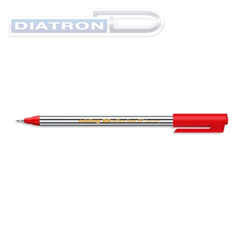 Ручка капиллярная EDDING 89, 0.3мм, красная