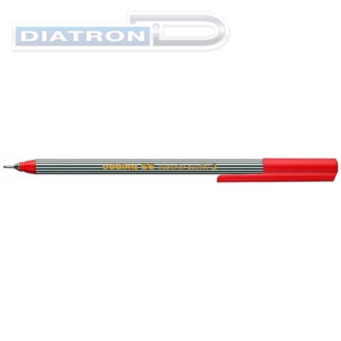 Ручка капиллярная EDDING 55, 0.3мм, красная