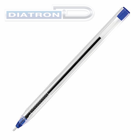 Ручка шариковая PENSAN 2021, 0.8/1.0мм, трехгранный корпус, синяя