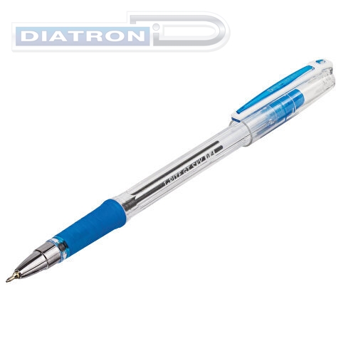 Ручка шариковая BRAUBERG i-Rite GT SKY, резиновый упор, 0.4/0.2мм, на масляной основе, синяя