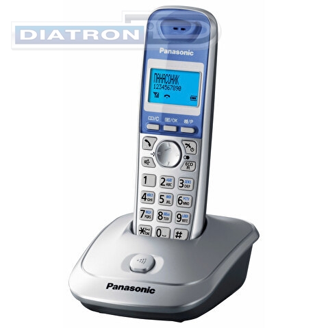 Радиотелефон DECT Panasonic KX-TG2511 RUS, серебро