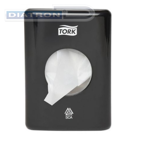 Диспенсер для гигиенических пакетов TORK Elevation B5 System, пластик, черный (566008)