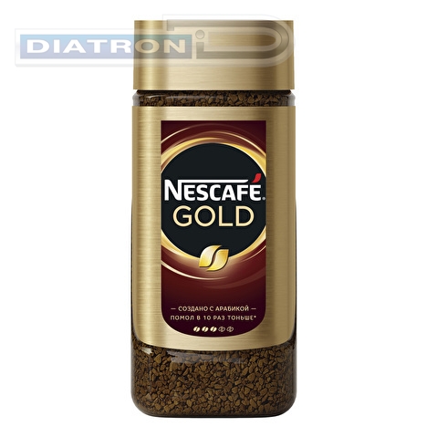Кофе растворимый NESCAFE Gold, сублимированный, стеклянная банка, 95г