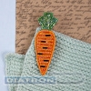 "Klart" набор для вышивания 10-015 "Брошь. Морковь" 3 х 9 см
