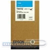 Картридж EPSON C13T603200 для Stylus Pro 7800/7880/9800/9880, 220мл, Cyan