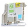 Картридж EPT345 для Epson Stylus Photo 2100, 14.6мл, Light Cyan, CACTUS