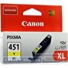 Картридж CANON CLI-451Y XL для MG5440/6340, iP7240, 680стр, Yellow (6475B001)