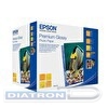 Фотобумага EPSON 13х18см, 255г/м2, глянцевая Premium, 500л (EPPS042199)