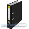 Папка-регистратор DOLCE COSTO  картон,  А4,  50мм, черный мрамор, без металлического уголка