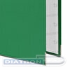 Папка-регистратор BRAUBERG  ПВХ,  А4,  80мм, с металлическим уголком, зеленая