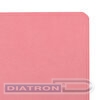 Блокнот А5   96л, 80 г/м2, BRAUBERG ULTRA, обложка под кожу, светло-розовый, точка