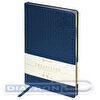 Ежедневник датированный BRAUBERG Comodo, 2024г, A4, 210х297мм, обложка под кожу, 168л, синий