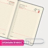 Ежедневник датированный BRAUBERG Flap, 2024г, A5, 138х213мм, обложка под кожу, органайзер, 168л, красный