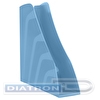 Вертикальный лоток для бумаг СТАММ Вектор ЛТВ-30442, ширина 80мм, сине-голубой