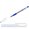 Ручка шариковая ERICH KRAUSE Ultra L-30, 0.7мм, резиновый упор, корпус прозрачный, на масляной основе, синяя