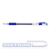 Ручка гелевая PENTEL K405-C, резиновый упор, 0.25/0.5мм, синяя