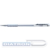 Ручка гелевая PENTEL K118-Z Hybrid gel Grip, резиновый упор, 0.8мм, гибридные чернила, серебристая