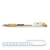 Ручка гелевая EDDING 2185, резиновый упор, 0.7мм, золотой металлик