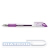 Ручка гелевая EDDING 2185, резиновый упор, 0.7мм, фиолетовая