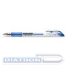 Ручка гелевая EDDING 2185, резиновый упор, 0.7мм, синий металлик