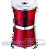 Точилка электрическая BRAUBERG Office style, питание от USB/4 батареек АА, цвет красный