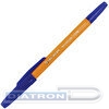 Ручка шариковая BRAUBERG SBP013о, 1/0.35мм, корпус оранжевый, синяя