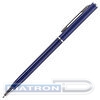 Ручка шариковая BRAUBERG Delicate Blue, корпус синий, серебряные детали, синяя