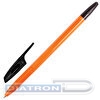 Ручка шариковая BRAUBERG X-333 Orange, 0.35/0.7мм, корпус оранжевый, черная