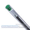 Ручка шариковая BRAUBERG Extra Glide GT, 0.35/0.7мм, резиновый упор, трехгранные корпус, зеленая