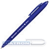 Ручка шариковая автоматическая BRAUBERG Sky Blue, 0.35/0.7мм, soft-touch, чернила на масляной основе, синяя