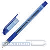 Ручка шариковая BRAUBERG Max-Oil Tone, резиновый упор, 0.35/0.7мм, корпус синий, на масляной основе, синяя