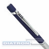 Ручка шариковая BRAUBERG Ottava, корпус серебристый, синие детали, 0.5мм, синяя
