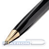 Ручка шариковая BRAUBERG Sonata, корпус золотистый, черные детали, 0.5мм, синяя