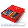 Набор цветных карандашей Faber-Castell Grip, 36цв, корпус трехгранный, в студийной коробке