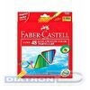 Набор цветных карандашей Faber-Castell, 36цв, корпус трехгранный, точилка, в картонной коробке