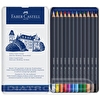 Набор цветных карандашей Faber-Castell Goldfaber, 12цв, корпус круглый, в металлической коробке