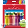 Набор цветных карандашей Faber-Castell Grip, 48цв, корпус трехгранный, в картонной коробке