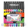 Ручка шариковая PENSAN Sign-Up, 0.8/1.0мм, резиновый упор, 10 цветов, 10шт/уп