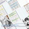 Тетрадь предметная Lamark, 24 л, выборочный УФ-лак, клетка, серия Manga, Алгебра