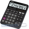 Калькулятор настольный 12 разр. CASIO DJ-120D PLUS, комбинированное питание, 144x34.6x192мм, черный
