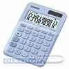 Калькулятор настольный 12 разр. CASIO MS-20UC-LB, двойное питание, 105.5x22.8x149.5мм, светло-голубой