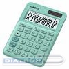 Калькулятор настольный 12 разр. CASIO MS-20UC-GN, двойное питание, 105.5x22.8x149.5мм, зеленый