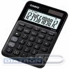 Калькулятор настольный 12 разр. CASIO MS-20UC-BK, двойное питание, 105.5x22.8x149.5мм, черный
