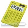 Калькулятор настольный 12 разр. CASIO MS-20UC-YG, двойное питание, 105.5x22.8x149.5мм, желто-зеленый