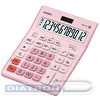 Калькулятор настольный 12 разр. CASIO GR-12C-PK, двойное питание, 155x35x209мм, розовый (GR-12C-PK-W-EP)