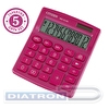 Калькулятор настольный 12 разр. CITIZEN SDC812NRPKE, двойное питание, 127х105х21мм, розовый