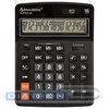 Калькулятор настольный 16 разр. BRAUBERG EXTRA-16-BK, двойное питание, 206х155мм, черный